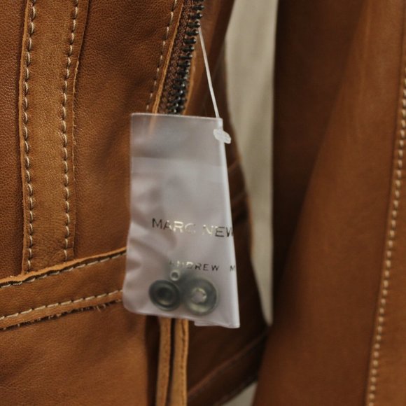 Marc New York Leather Jacket XS NWT - Picture 10 of 10